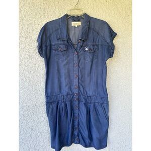 CC Double O Denim Dress Large *Read*